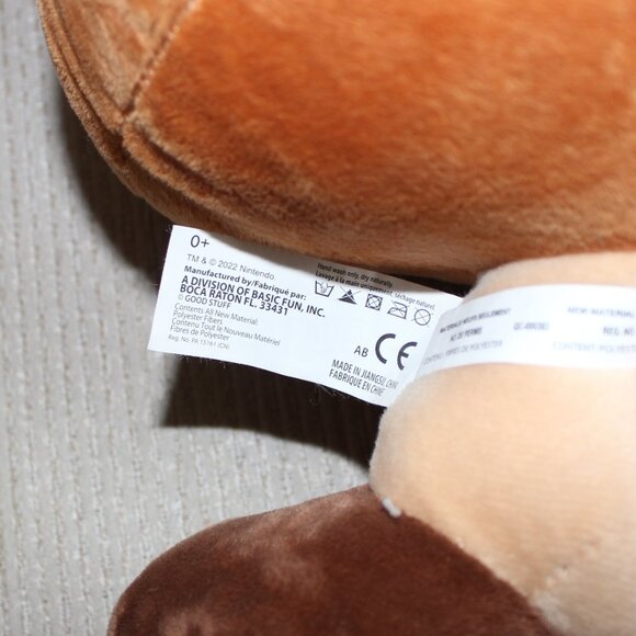 3/$77❤️Little Buddy Super Mario Bros Goomba Soft Plush Toy Nintendo Basic Fun - Picture 10 of 11